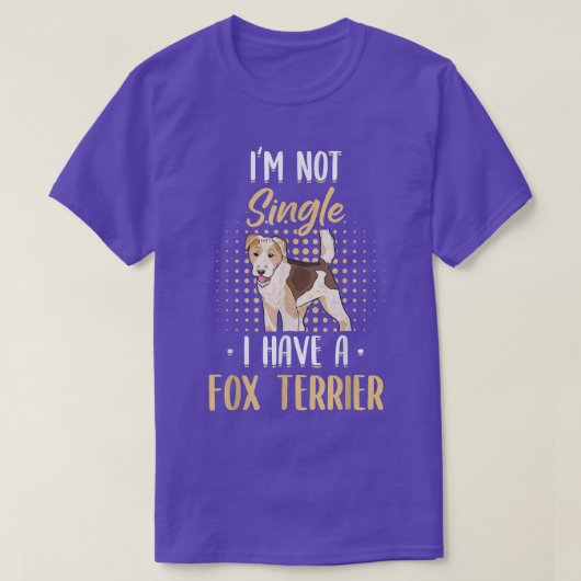 Wirehaired Fo Terrier Dog691 T-shirt (Design voorkant)