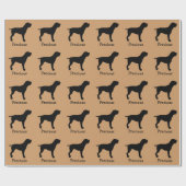 Wirehaired Pointing Griffon Custom Wrapping Paper Cadeaupapier (Vlak)