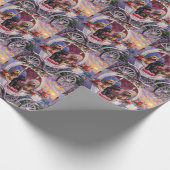 Wirehaired Pointing Griffon Dog Valentine's Day Cadeaupapier (Hoek)