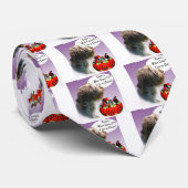 Wirehaired Pointing Griffon Halloween Snoep Stropdas (Opgerold)
