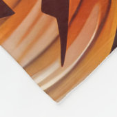 Wirehaired Pointing Griffon Halloween Spooky Fleece Deken (Hoek)