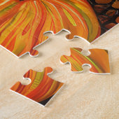 Wirehaired Pointing Griffon Herfst Thanksgiving Legpuzzel (Zijkant)