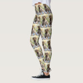 Wirehaired Pointing Griffon Paaseieren Vakantie Leggings (Links)