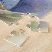 Wirehaired Pointing Griffon Paaseieren Vakantie Legpuzzel (Zijkant)