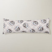 Wirehaired Pointing Griffon Painting Pet Dog Art Lichaamskussen (Voorkant)