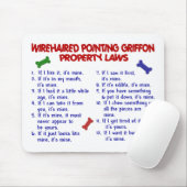 WIREHAIRED POINTING GRIFFON Property Laws 2 Muismat (Met muis)