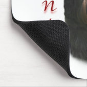 Wirehaired Pointing Griffon Santa Paws Muismat (Hoek)
