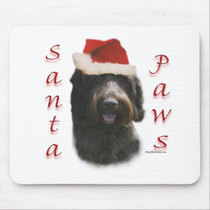 Wirehaired Pointing Griffon Santa Paws Muismat