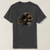 Wirehaired Pointing Griffon Woodhunting T-shirt (Design voorkant)