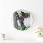 Wirehares Pointing Griffon Clock Grote Klok (Huis)