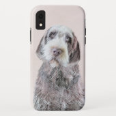 Wirehares Pointing Griffon Painting - Dog Art Case-Mate iPhone Case (Achterkant)