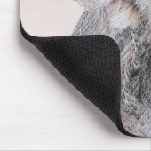 Wirehares Pointing Griffon Painting - Dog Art Muismat (Hoek)