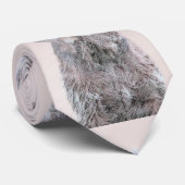 Wirehares Pointing Griffon Painting - Dog Art Stropdas (Opgerold)