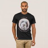 Wirehares Pointing Griffon Painting - Dog Art T-shirt (Voorkant volledig)