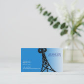 Wireless Industry Visitekaartje, BLUE Visitekaartje (Staand voorkant)