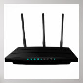 Wireless Router-Poster Poster (Voorkant)