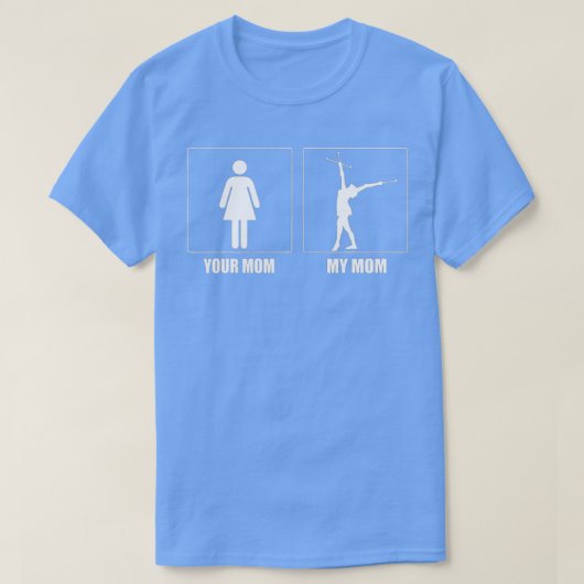 wirl mam twirler baton twirling 1 t-shirt (Design voorkant)