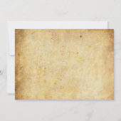 Wirl Wedding Invitation on  Background Kaart (Achterkant)