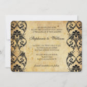 Wirl Wedding Invitation on  Background Save The Date (Voorkant)