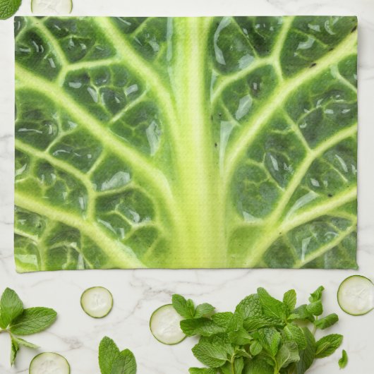 Wirsingkohl Savoy cabbage berza chou vert Theedoek (Gevouwen)