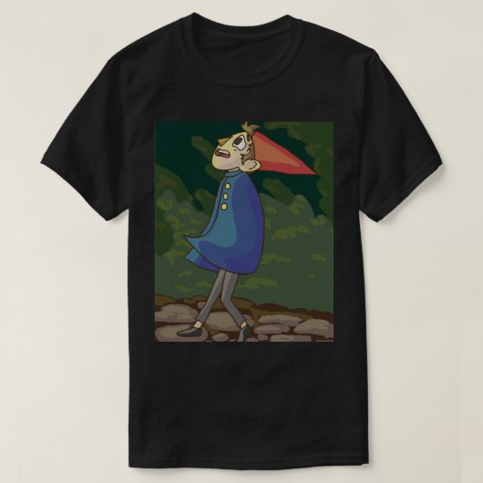 Wirt Got Spooked- Over de Tuinmuur T-shirt (Design voorkant)
