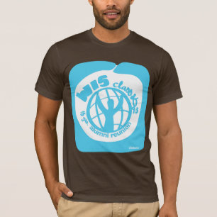 WIS Bubble Blue Class of '93 Alumni Reunion T-shirt