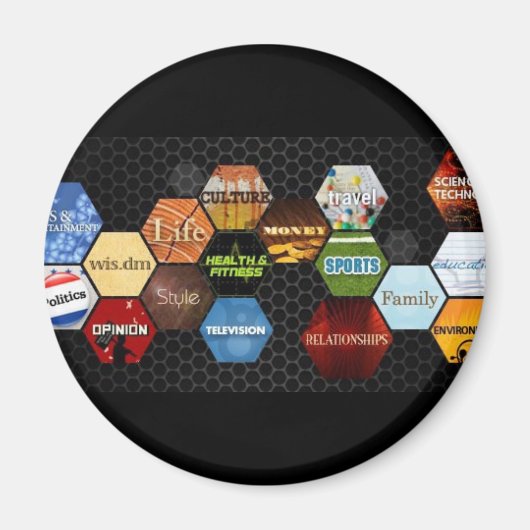 WIS.dm Scènekaartmagneet Magneet (Voorkant)