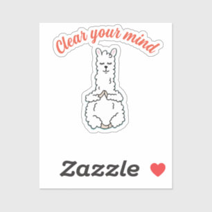 Wis je geest Sticker