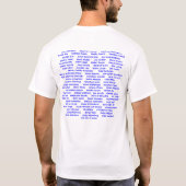 WIS-klasse 1987 20e reünie T-shirt (Achterkant)