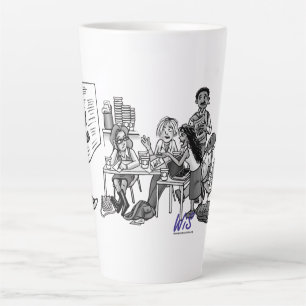 WiS-koffie en thee-Mok Latte Mok