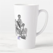 WiS-koffie en thee-Mok Latte Mok (Rechts)