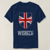 Wisbech, Engeland - Britse Union Jack UK T-shirt (Design voorkant)