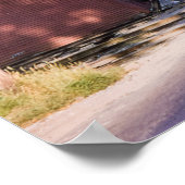 Wiscasset en Bridge uit de jaren zestig Poster (Hoek)