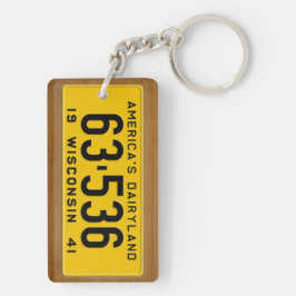 Wisconsin 1941  Bord Sleutelhanger