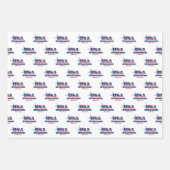 Wisconsin, 50 Staten, Liberty Bell Inpakpapier Vel (Voorkant)