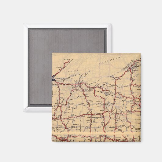 Wisconsin 6 magneet (Voorkant / Achterkant)