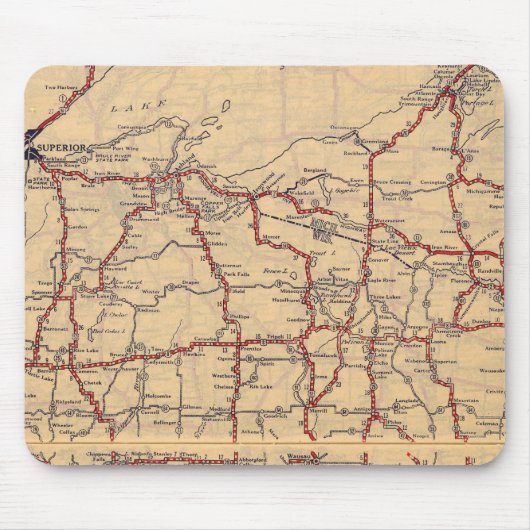 Wisconsin 6 muismat (Voorkant)
