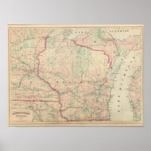 Wisconsin 6 poster (Voorkant)