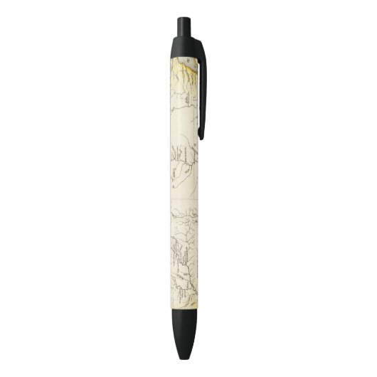 Wisconsin 6 zwarte inkt pen (Achterkant (Verticaal))