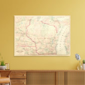 Wisconsin 7 canvas afdruk (Insitu (Woonkamer))