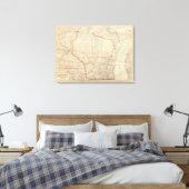 Wisconsin 7 canvas afdruk (Insitu (Slaapkamer))