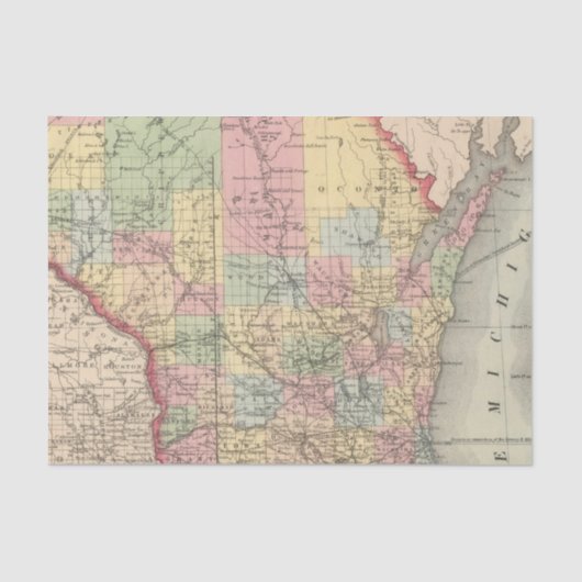 Wisconsin 7 tissuepapier (Voorkant)