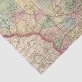 Wisconsin 7 tissuepapier (Detail)