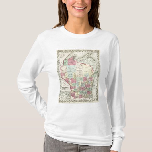 Wisconsin 8 t-shirt (Voorkant)
