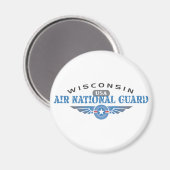 Wisconsin Air National Guard Magneet (Voorkant / Achterkant)