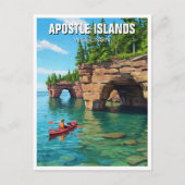 Wisconsin Apostle Islands National Lakeshore Briefkaart (Voorkant)