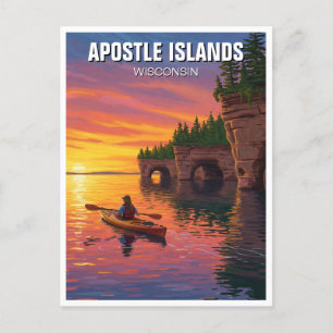 Wisconsin Apostle Islands National Lakeshore Briefkaart
