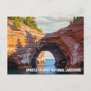 Wisconsin Apostle Islands National Lakeshore Briefkaart