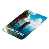 Wisconsin Apostle Islands National Lakeshore Magneet (Linkerzijde)