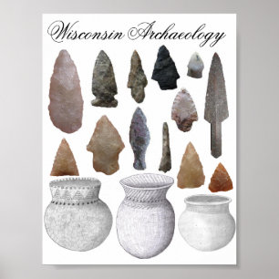 Wisconsin Archeology Poster